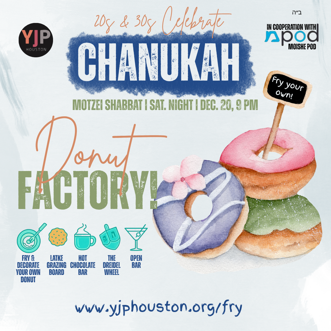 YJP Houston Chanukah Donut Factory