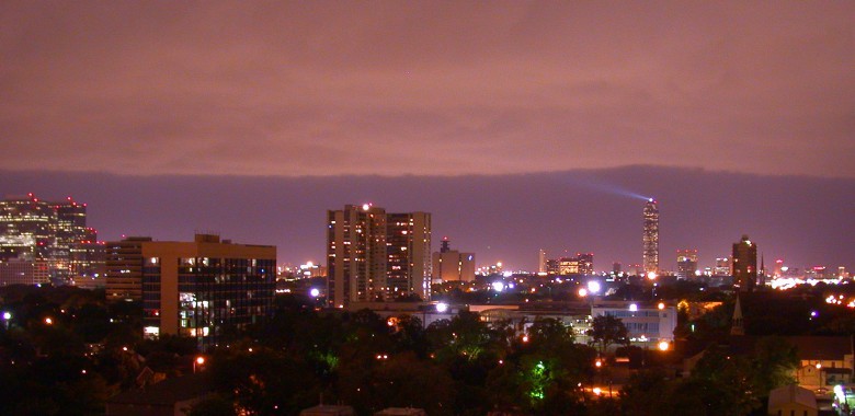 Uptown Houston Skyline