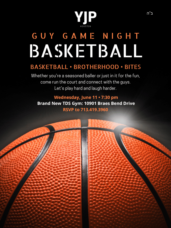 Black Modern Basketball Tournament Poster Portrait